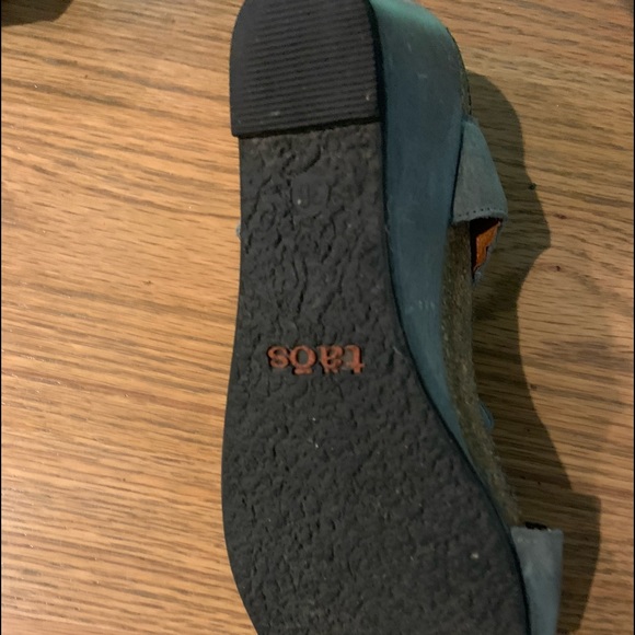 Taos Carousel 2 size 36 gray leather /suede - Picture 4 of 5